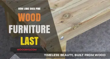 Durability of Pine Wood Furniture: Lifespan and Maintenance Tips