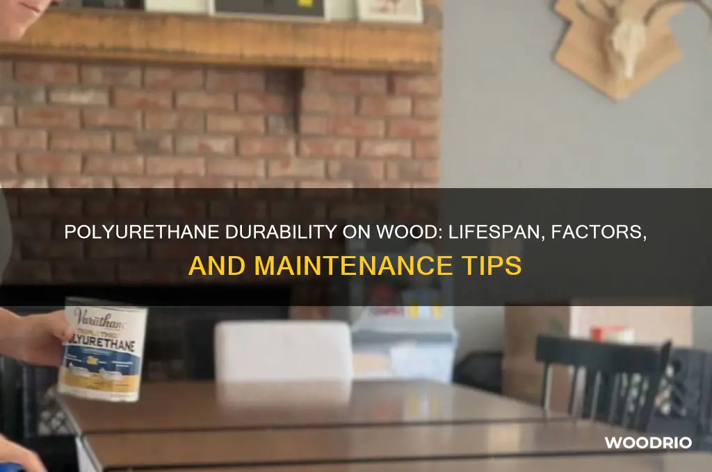 how long does polyurethane last on wood