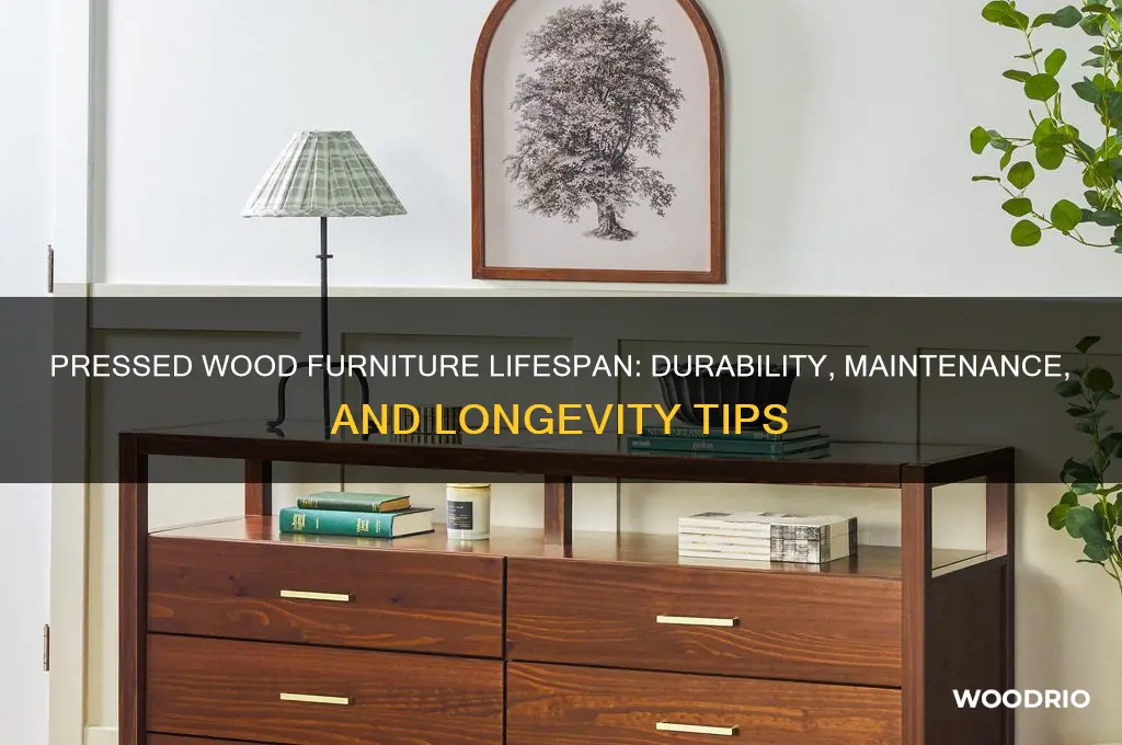 how long does pressed wood furniture