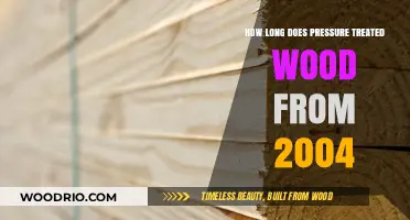 2004 Pressure Treated Wood Lifespan: Durability and Maintenance Tips
