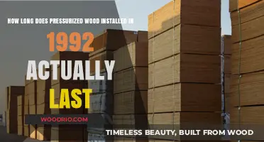 1992 Pressurized Wood Durability: Lifespan and Longevity Explained