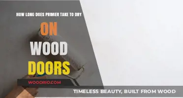 Primer Drying Time on Wood Doors: A Comprehensive Guide