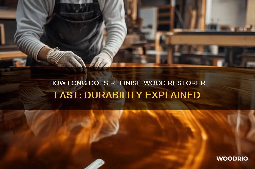 how long does refinish wood restorer last