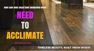 Solid Core Engineered Wood Acclimation: Essential Timeframe for Optimal Installation