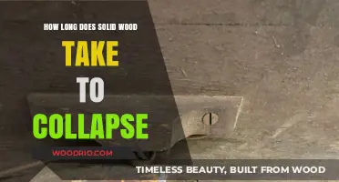 Solid Wood Durability: Factors Influencing Collapse Time and Longevity