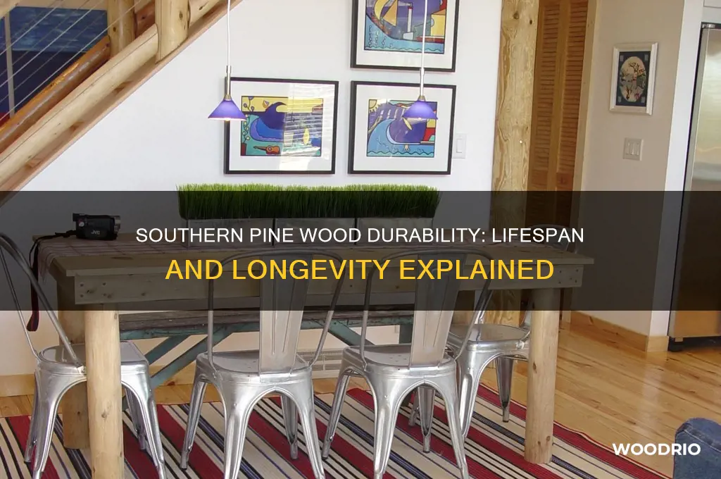 how long does southern pine wood last