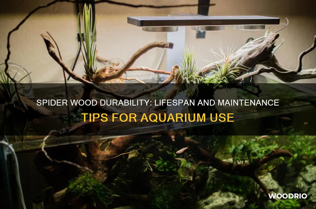 how long does spider wood last