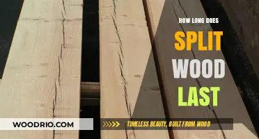How Long Does Split Wood Last: Factors Affecting Durability and Storage
