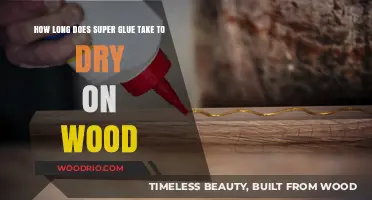 Super Glue Drying Time on Wood: Quick Tips and Insights