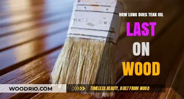 Teak Oil Durability: How Long Does It Protect Wood Surfaces?