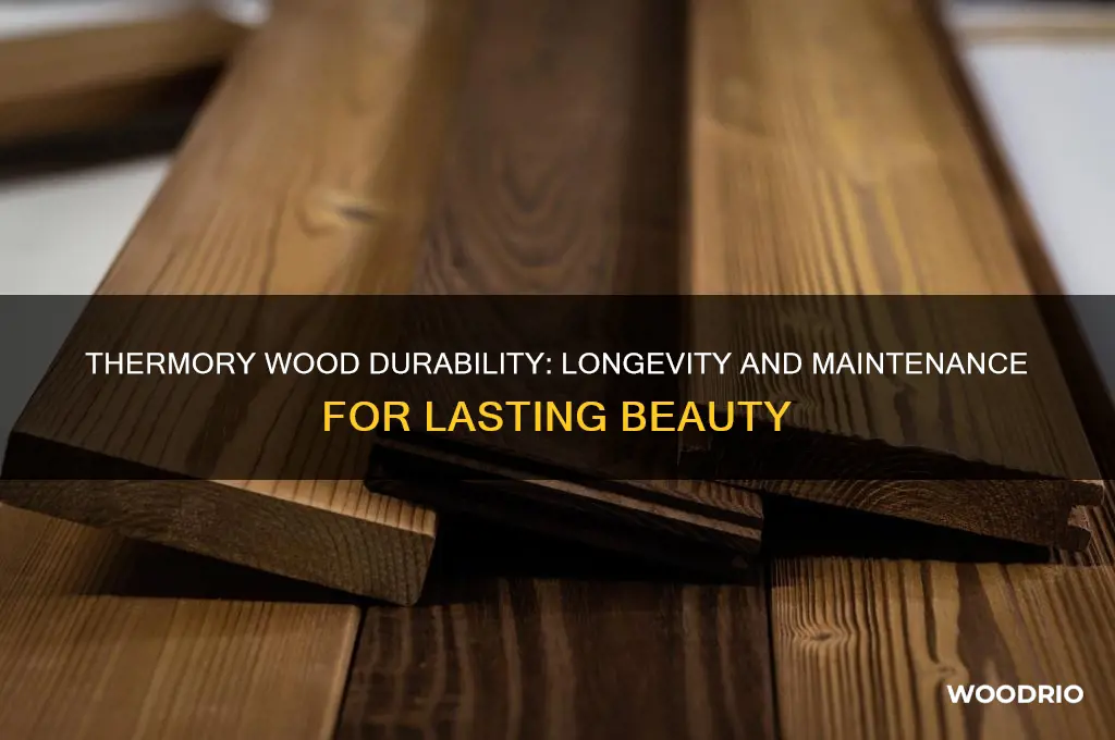 how long does thermory wood last