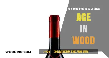 Toro Crianza's Wood Aging: Duration and Flavor Development Explained