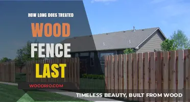 Treated Wood Fence Lifespan: Factors Affecting Durability and Longevity