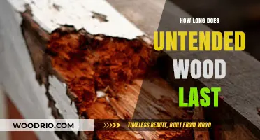 Untended Wood Lifespan: Factors Affecting Durability and Decay Over Time