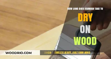 Varnish Drying Time on Wood: Factors Affecting Cure Duration