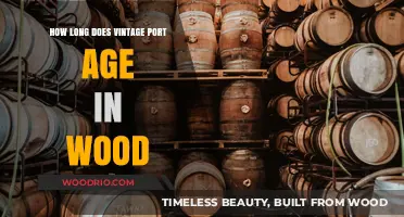 Vintage Port Aging: Unveiling the Secrets of Wooden Barrel Maturation