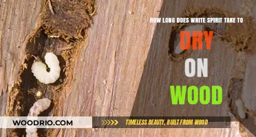 White Spirit Drying Time on Wood: Quick Guide for Woodworkers