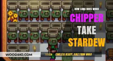 Stardew Valley Wood Chipper Efficiency: Time to Process Wood Explained