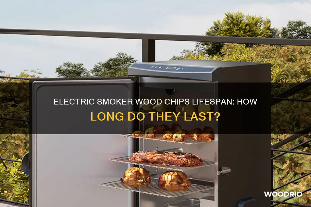 how long does wood chips last in electric smoker
