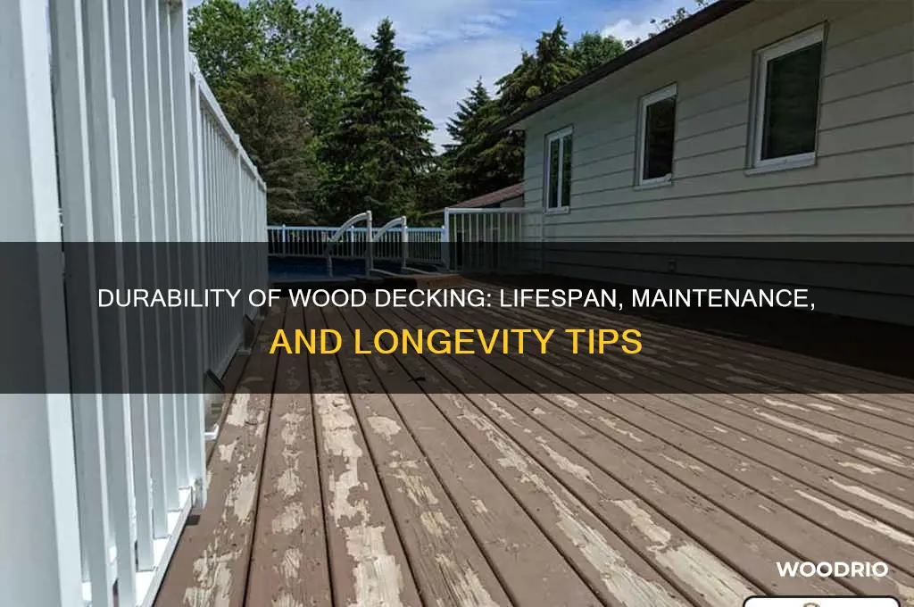 how long does wood decking last