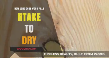 Wood Filler Drying Time: Factors Affecting Cure and Hardening Process