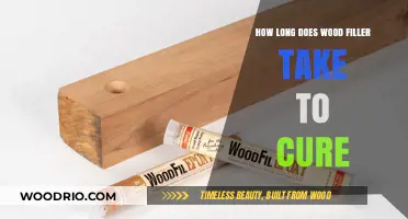 Wood Filler Curing Time: A Comprehensive Guide to Drying Durations