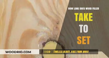 Wood Filler Setting Time: Quick Guide to Drying and Curing