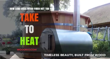 Wood-Fired Hot Tub Heating Time: What to Expect