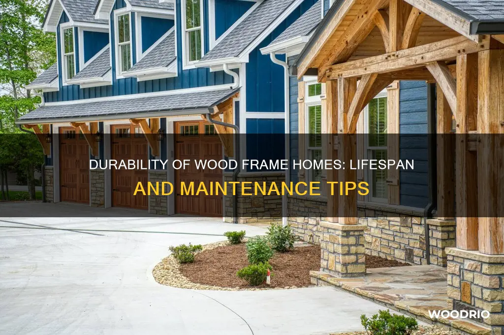 how long does wood frame house last