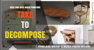 Wood Furniture Decomposition: Understanding Its Environmental Breakdown Timeline