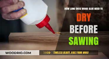 Wood Glue Drying Time: When Can You Safely Start Sawing?