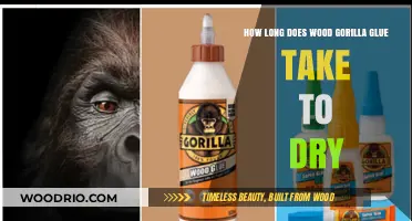 Wood Gorilla Glue Drying Time: Quick Guide to Perfect Bonding