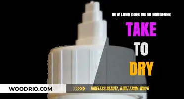 Wood Hardener Drying Time: Quick Guide to Curing Process