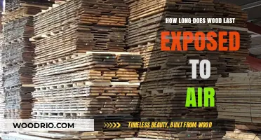Wood Durability: How Long Does It Last Exposed to Air?