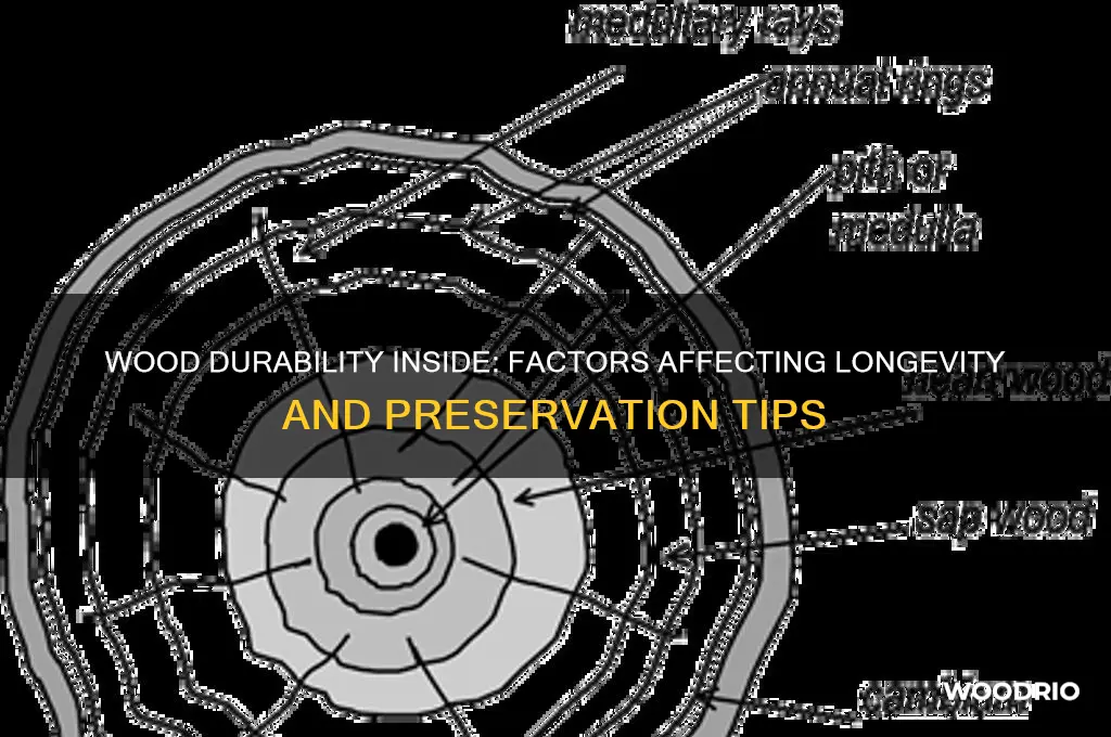 how long does wood last inside