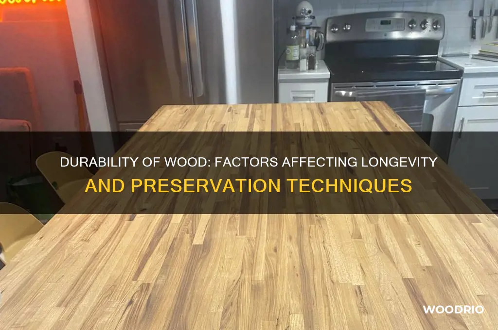 how long does wood last