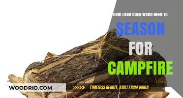 Perfect Campfire Wood: Seasoning Time for Safe, Efficient Burning
