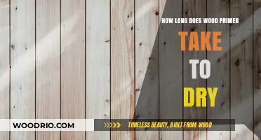 Wood Primer Drying Time: Factors Affecting Cure and Dry Time