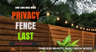 Durability Unveiled: Lifespan of Wood Privacy Fences Explained