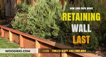 Durability of Wood Retaining Walls: Lifespan and Maintenance Tips