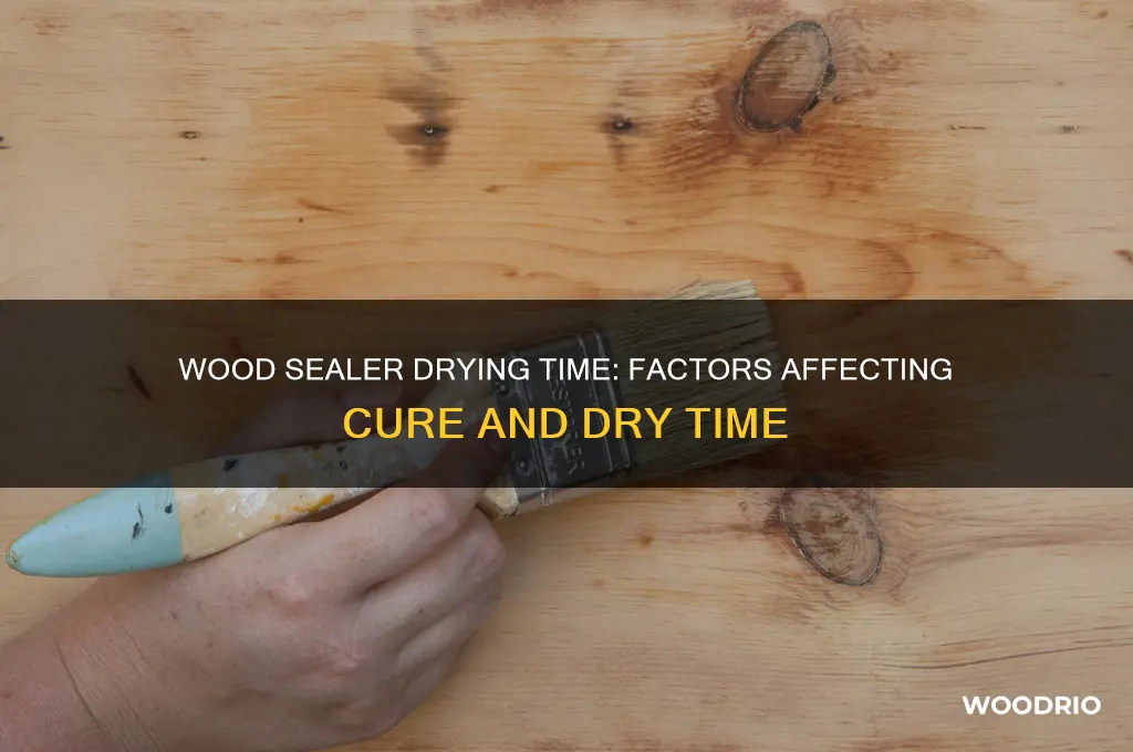 how long does wood sealer coat take to dry