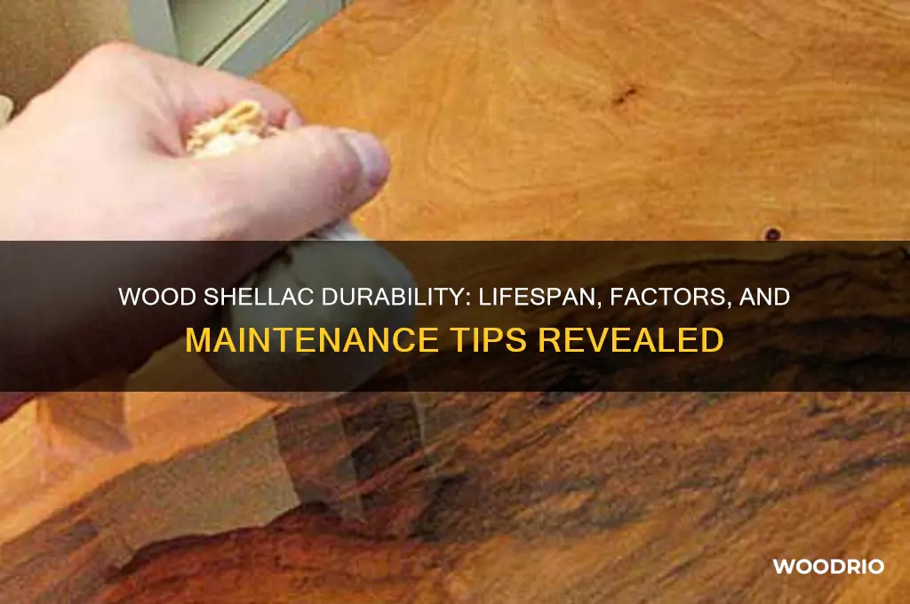 how long does wood shellac last