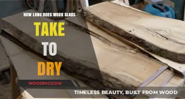 Drying Wood Slabs: Understanding the Timeframe for Optimal Results