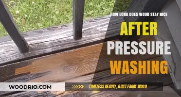 Pressure Washing Wood: How Long Does It Stay Looking Great?