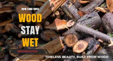 How Long Does Wood Stay Wet? Factors Affecting Drying Time