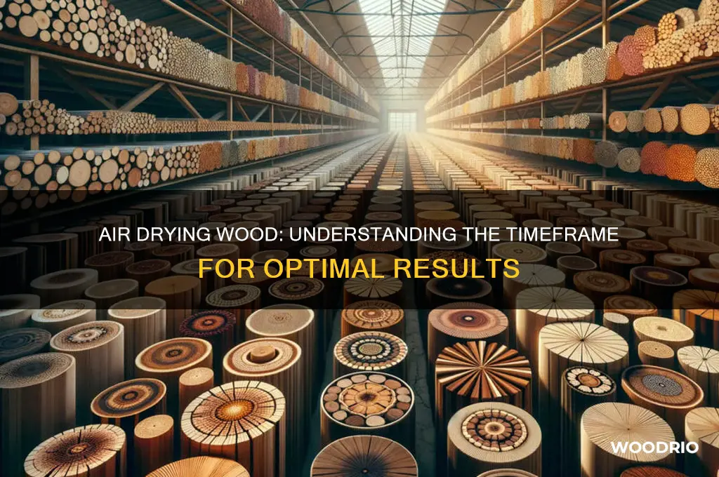 how long does wood take to air dry