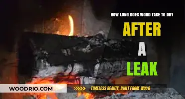 Drying Wood Post-Leak: Understanding the Timeframe for Effective Restoration