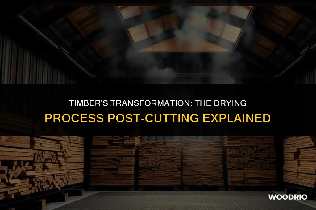 how long does wood take to dry after cutting