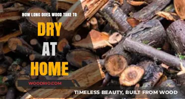 Drying Wood at Home: Understanding the Timeframe for Optimal Results