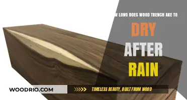 Drying Time for Wood Bench After Rain: What to Expect